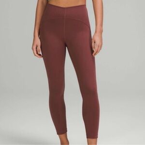 Lululemon Athletica Burgundy Leggings